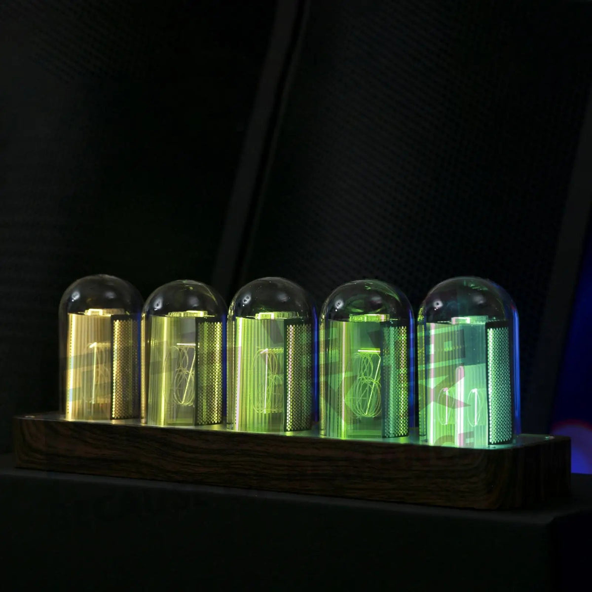 Nixie Tube Clock Adjustable RGB LED Display Multifunction Clock Nixie Tube Digital Clock for Gift Home Decoration Desk New Year - PC VAULT