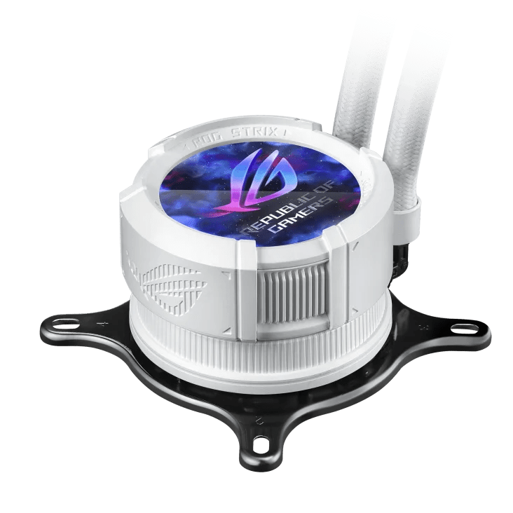 New Stock Radiator ROG STRIX LC III 360 ARGB LCD WH&BK RGB Support LGA1700 LGA1851& AM4 AM5 with 2.1" IPS LCD for Gaming PC - PC VAULT
