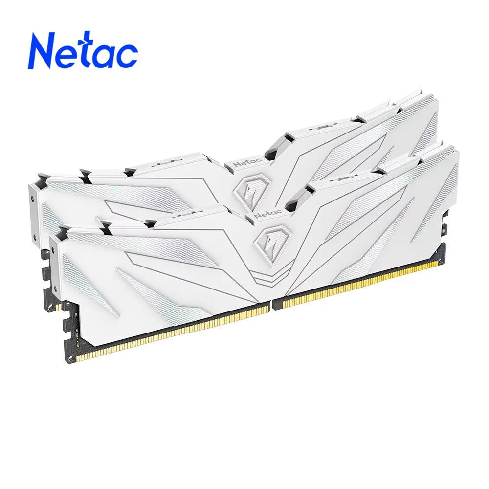 Netac Ram Memory DDR4 3600MHz 3200MHz 2666MHz Dual Channel DDR4 Kits 16GB 8GB X2 XMP2.0 Heatsink for PC Desktop X99 Motherboard - PC VAULT