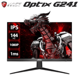MSI Optix G241 24" FHD PC Monitor 144Hz IPS FreeSync Gaming Monitor - PC VAULT