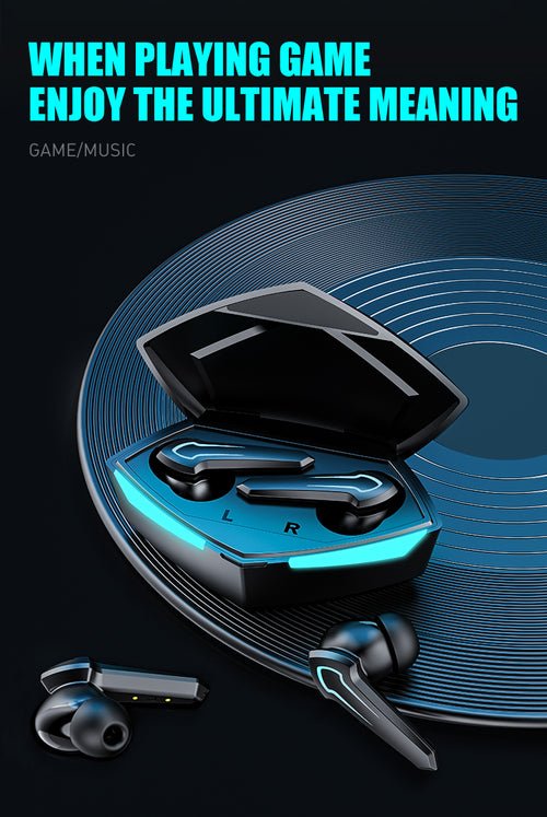 TWS Gaming headset Bluetooth 5.1 Wireless Earphone - PC VAULT