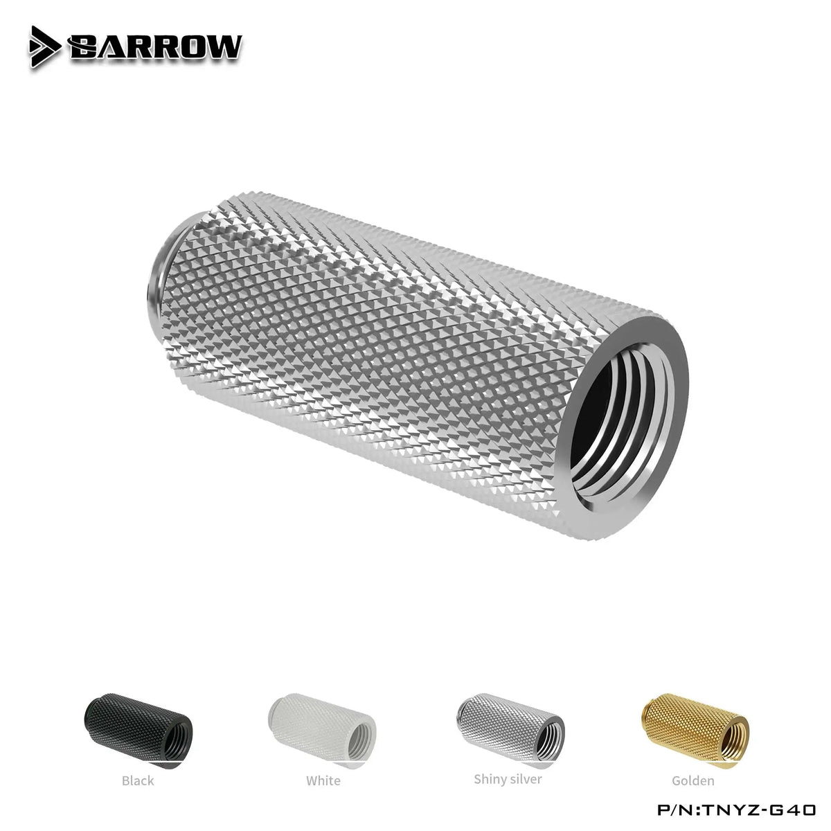 Barrow Extender Male To Female Fitting G1/4 Liquid Cooling System PC TNYZ-G7.5 TNYZ-G10 TNYZ-G15 TNYZ-G20 TNYZ-G30 TNYZ-G40 - PC VAULT