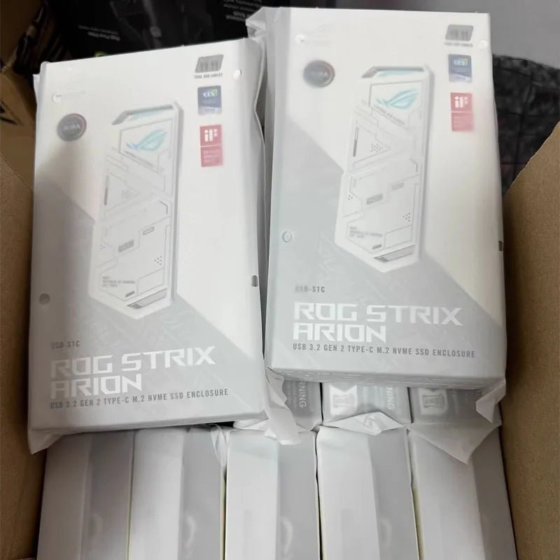 Rog Strix Arion S500 Portable Ssd M.2 Nvme External Solid State Drive Box For Laptops Mobile Phones Desktop External Hard Drives - PC VAULT