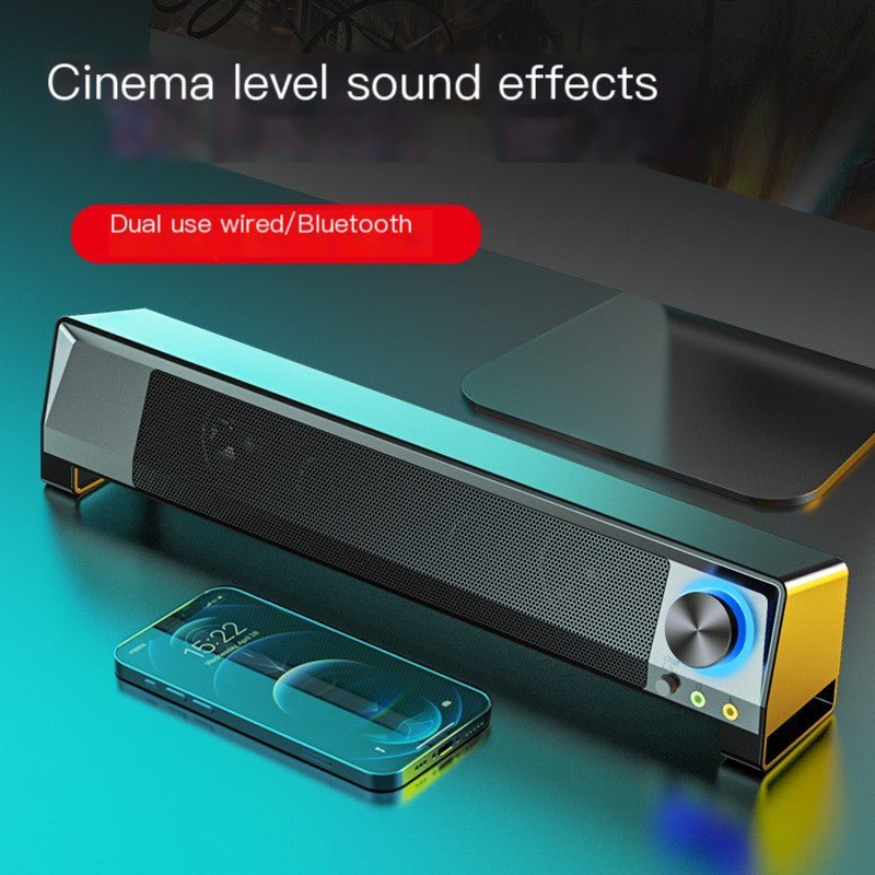 SADA Desktop Speakers with Microphone and Subwoofer - PC VAULT