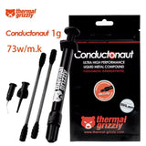 High Thermal Conductivity Liquid Metal Thermal Paste for Cooling The CPU GPU Thermal Grizzly Conductonaut 73W/mk - PC VAULT