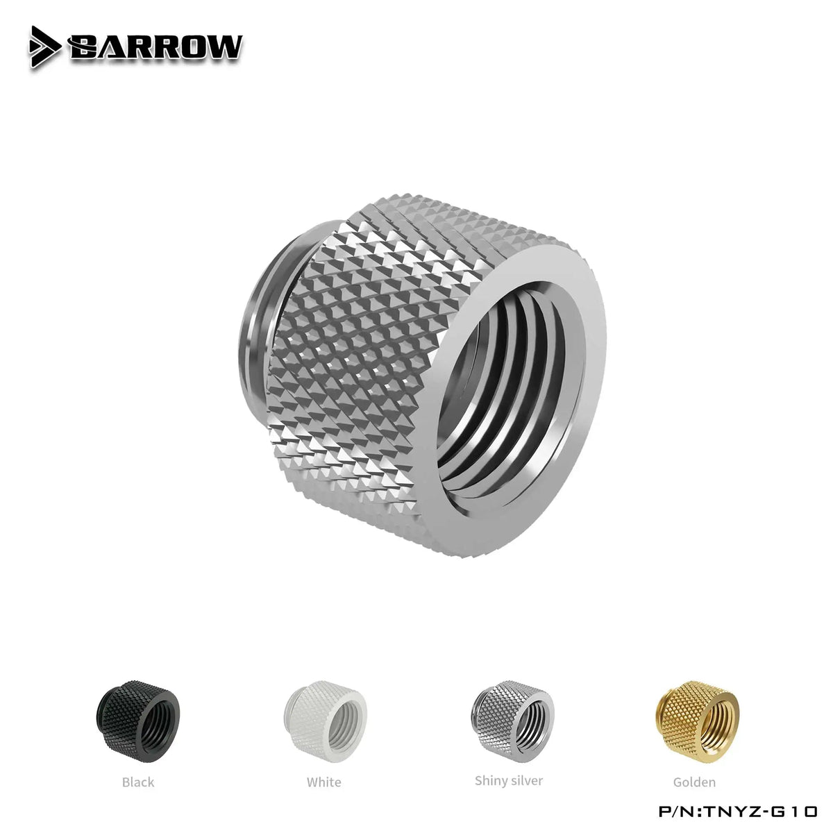 Barrow Extender Male To Female Fitting G1/4 Liquid Cooling System PC TNYZ-G7.5 TNYZ-G10 TNYZ-G15 TNYZ-G20 TNYZ-G30 TNYZ-G40 - PC VAULT
