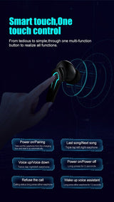 TWS Gaming headset Bluetooth 5.1 Wireless Earphone - PC VAULT