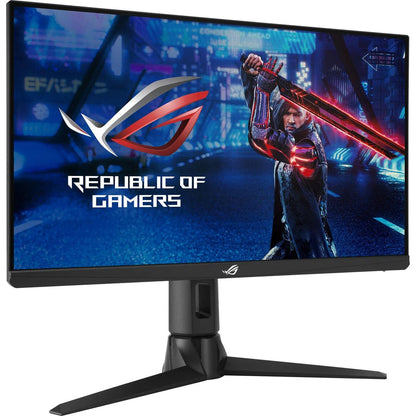 ASUS ROG Strix 24.5” 1080P Gaming Monitor (XG256Q) - Full HD Fast IPS 180Hz 1ms G-Sync Compatible/FreeSync DisplayPort HDMI DisplayHDR400  BLACK