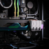 90 Degree Angled 8 Pin Pcie GPU Power Adapter for Desktop Graphics Card with Efficient Aluminum Cooling System