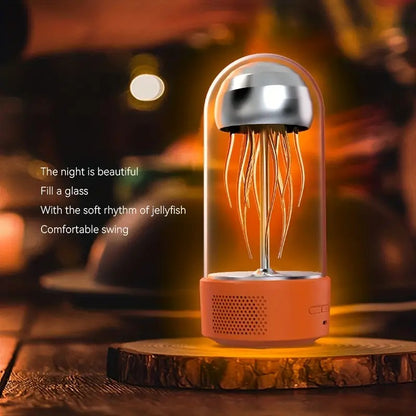 Colorful Octopus Light Mini Portable Bluetooth Speaker