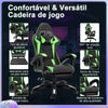 High-Back Ergonomic Gaming Chair with Footrest Adjustable Reclining Office Chair for PC Gamers Computer Desk Chair Racing - PC VAULT