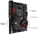 ROG Crosshair VII Hero (Wi-Fi) ASUS AM4 AMD X470 SATA 6Gb/s ATX AMD Motherboard - PC VAULT