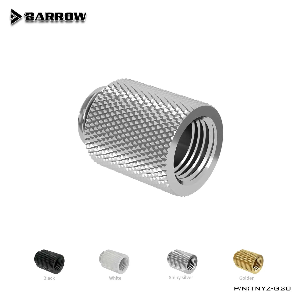 Barrow Extender Male To Female Fitting G1/4 Liquid Cooling System PC TNYZ-G7.5 TNYZ-G10 TNYZ-G15 TNYZ-G20 TNYZ-G30 TNYZ-G40 - PC VAULT
