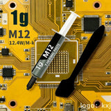 Thermal Paste Thermal Conductive Grease Paste 12.4 W/MK 1/4/8/15/30g For Game PC PS5 CPU GPU Cooling - PC VAULT