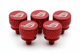 ROG Logo M3.5 Case Screw Hand Tighten Thumb Screws 9 Colors, 5Pcs - PC VAULT
