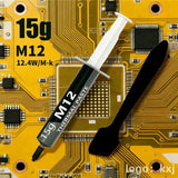 Thermal Paste Thermal Conductive Grease Paste 12.4 W/MK 1/4/8/15/30g For Game PC PS5 CPU GPU Cooling - PC VAULT