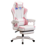 Gaming Chair for PC Desk Ergonomic Office Chair for Gamers Adjustable Height Racing Style Computer Chair for Dorm Room Modern - PC VAULT