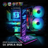 ARGB Headphone Holder PC Lighting RGB Headset Bracket DIY LOGO Earphone Stand 5V3PIN Strip AURA SNC ROG Metal Customization MOD - PC VAULT